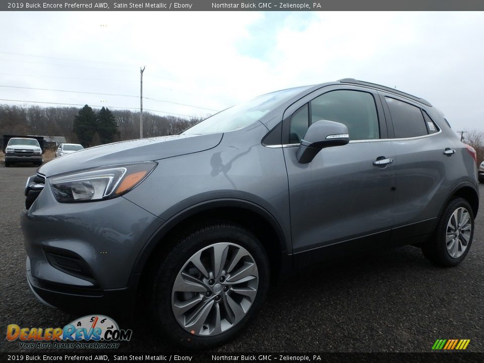 2019 Buick Encore Preferred AWD Satin Steel Metallic / Ebony Photo #1