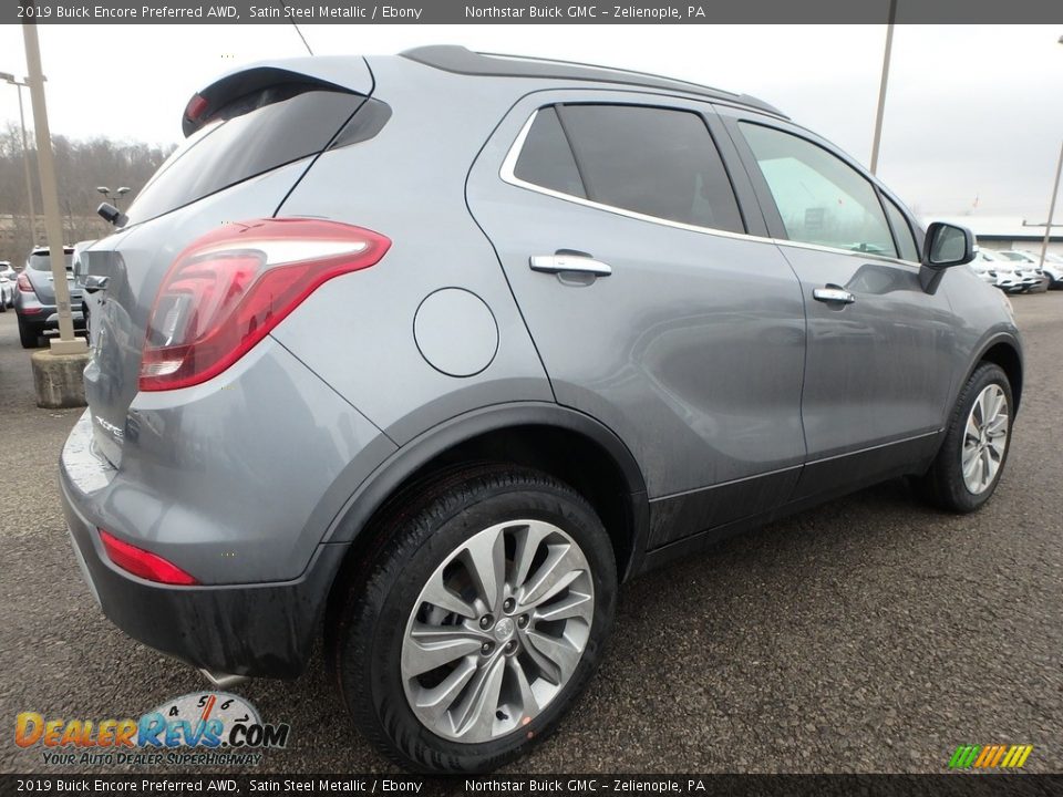 2019 Buick Encore Preferred AWD Satin Steel Metallic / Ebony Photo #5