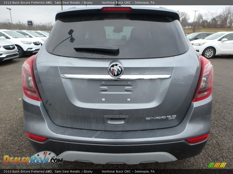 2019 Buick Encore Preferred AWD Satin Steel Metallic / Ebony Photo #6