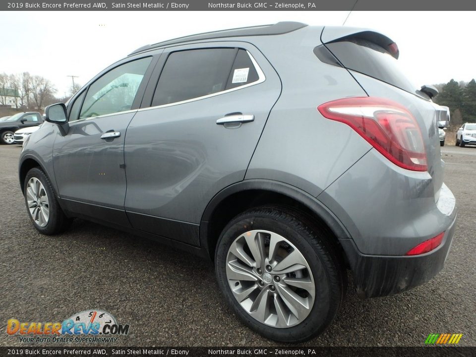 2019 Buick Encore Preferred AWD Satin Steel Metallic / Ebony Photo #8