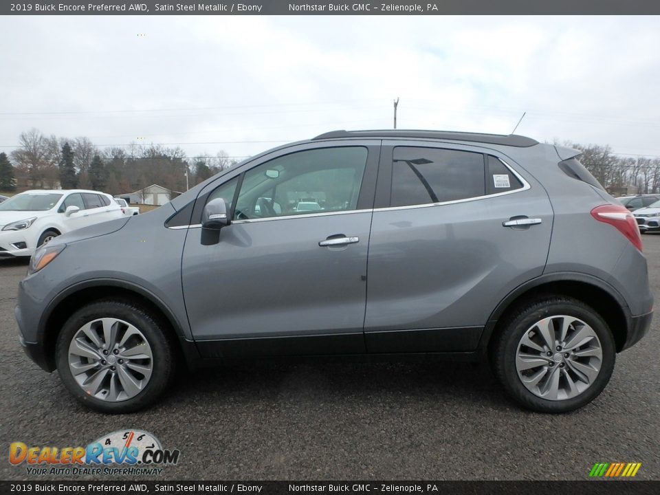 2019 Buick Encore Preferred AWD Satin Steel Metallic / Ebony Photo #9