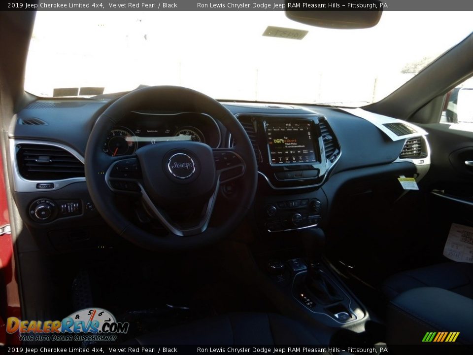 2019 Jeep Cherokee Limited 4x4 Velvet Red Pearl / Black Photo #13