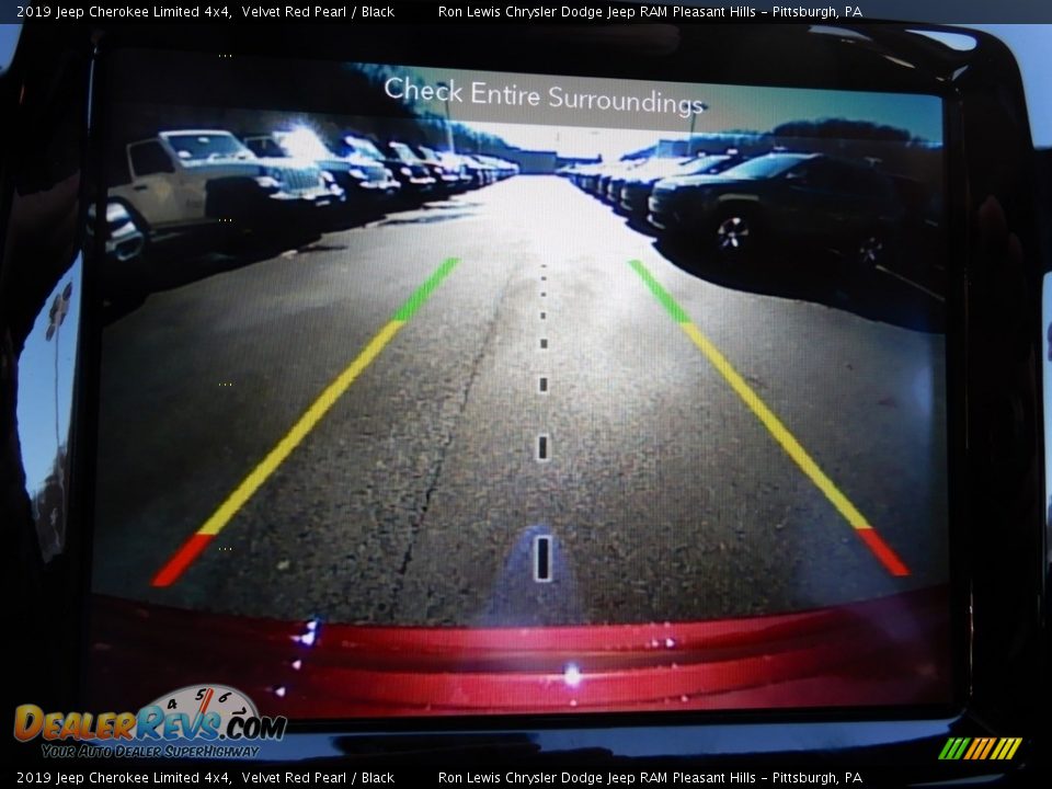 2019 Jeep Cherokee Limited 4x4 Velvet Red Pearl / Black Photo #19