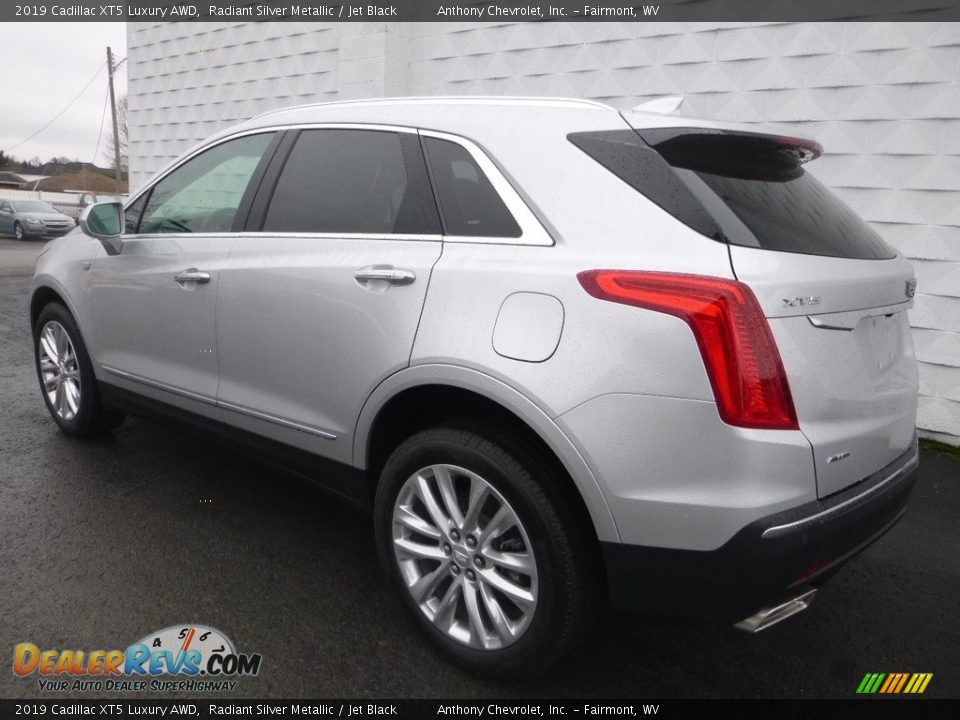 2019 Cadillac XT5 Luxury AWD Radiant Silver Metallic / Jet Black Photo #7