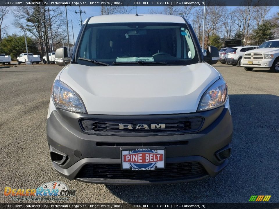 2019 Ram ProMaster City Tradesman Cargo Van Bright White / Black Photo #2