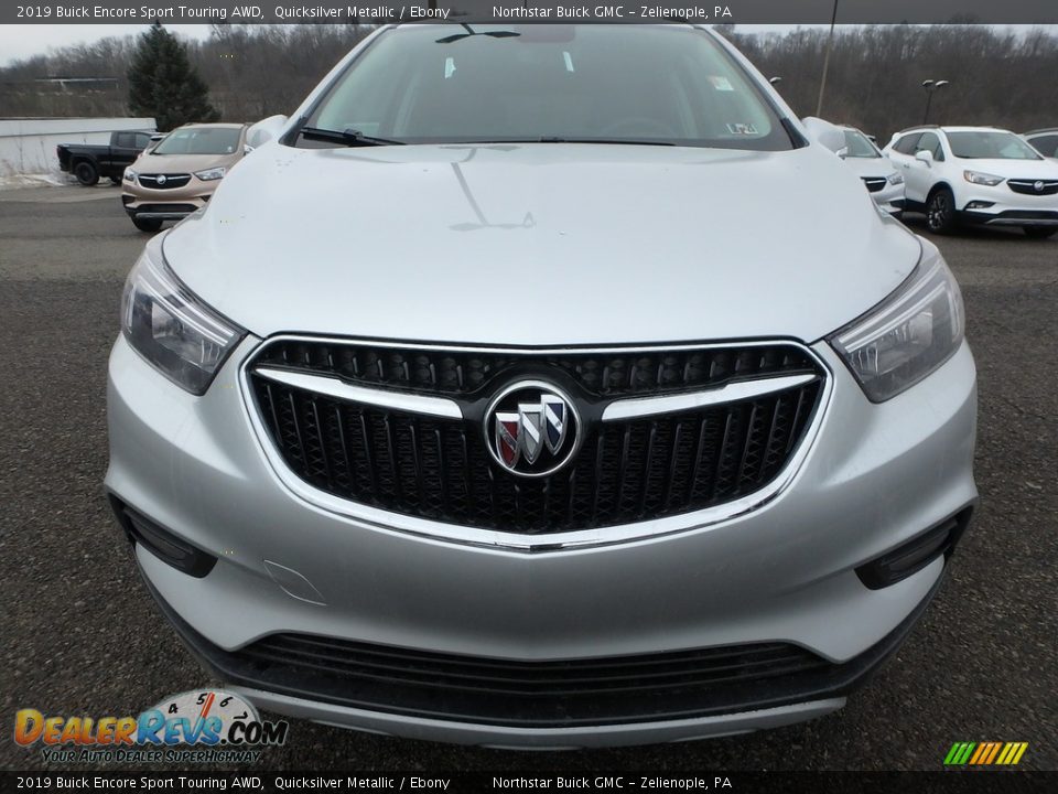 2019 Buick Encore Sport Touring AWD Quicksilver Metallic / Ebony Photo #2