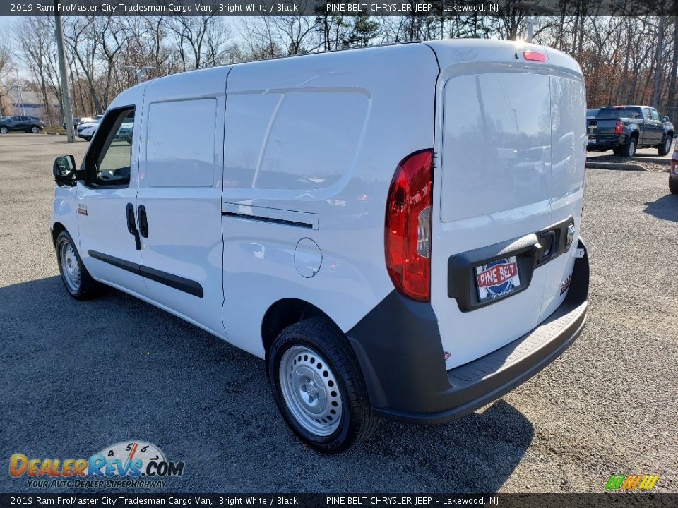 2019 Ram ProMaster City Tradesman Cargo Van Bright White / Black Photo #4