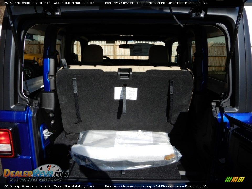 2019 Jeep Wrangler Sport 4x4 Ocean Blue Metallic / Black Photo #5