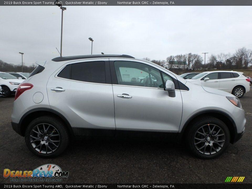 Quicksilver Metallic 2019 Buick Encore Sport Touring AWD Photo #4