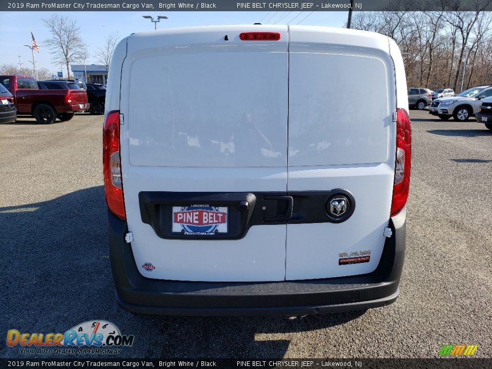 2019 Ram ProMaster City Tradesman Cargo Van Bright White / Black Photo #5