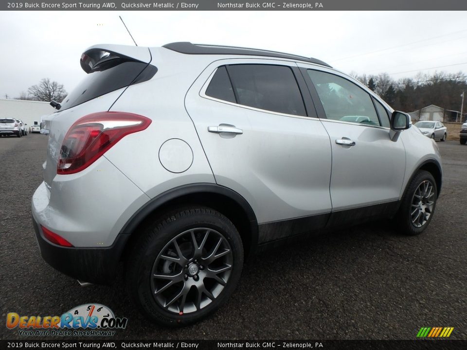 2019 Buick Encore Sport Touring AWD Quicksilver Metallic / Ebony Photo #5