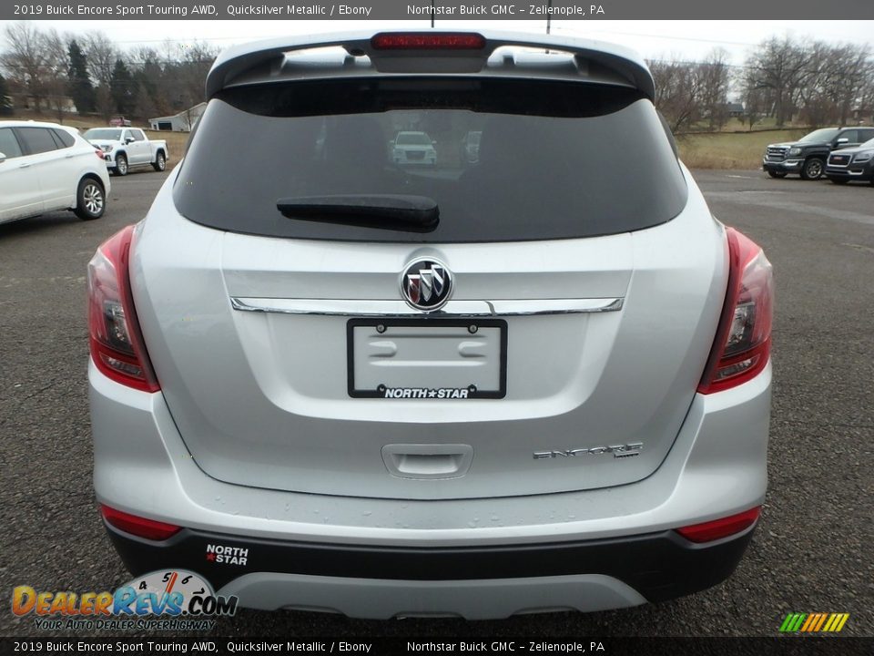 2019 Buick Encore Sport Touring AWD Quicksilver Metallic / Ebony Photo #6