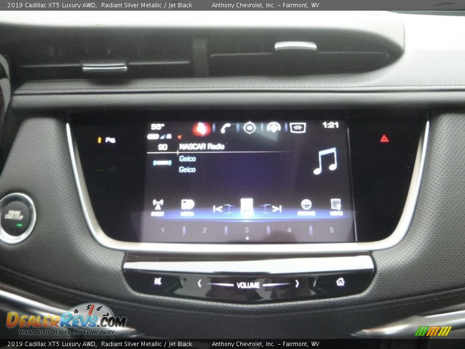 2019 Cadillac XT5 Luxury AWD Radiant Silver Metallic / Jet Black Photo #15