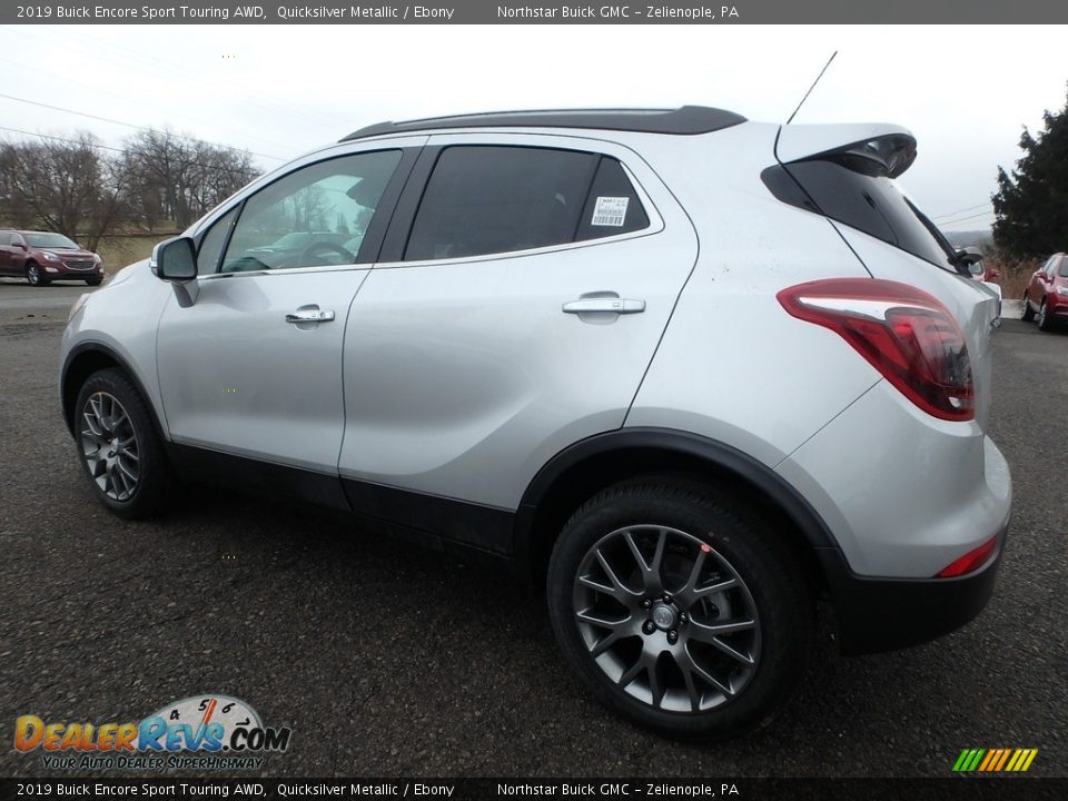 2019 Buick Encore Sport Touring AWD Quicksilver Metallic / Ebony Photo #8