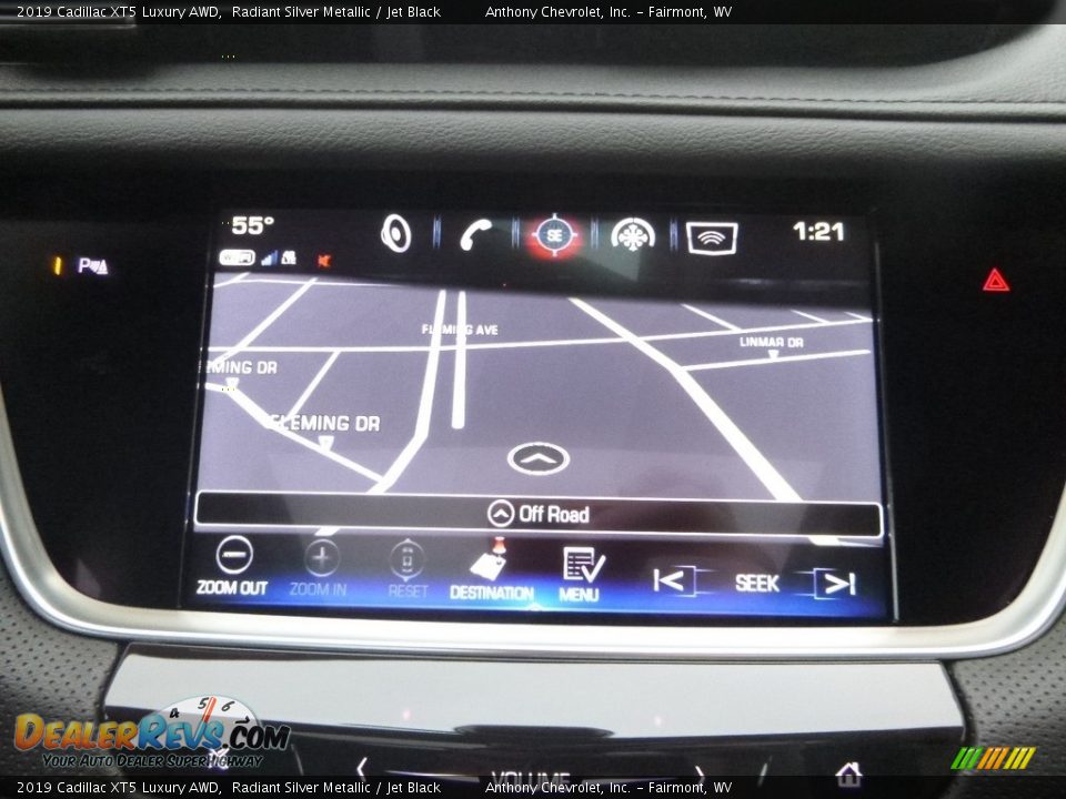 2019 Cadillac XT5 Luxury AWD Radiant Silver Metallic / Jet Black Photo #16