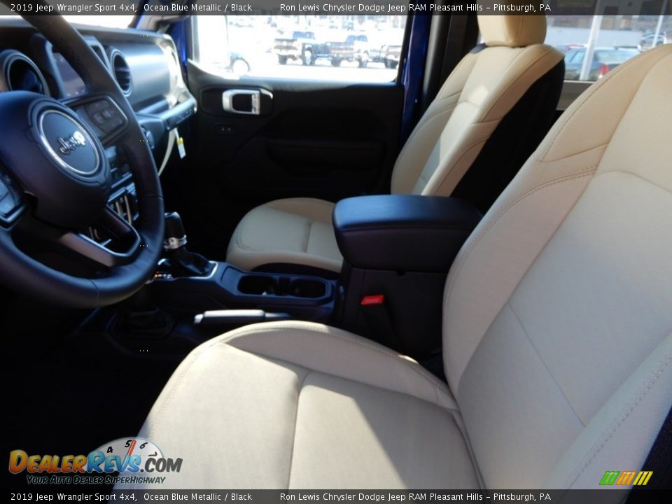 2019 Jeep Wrangler Sport 4x4 Ocean Blue Metallic / Black Photo #11