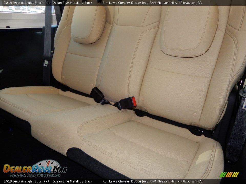 2019 Jeep Wrangler Sport 4x4 Ocean Blue Metallic / Black Photo #12