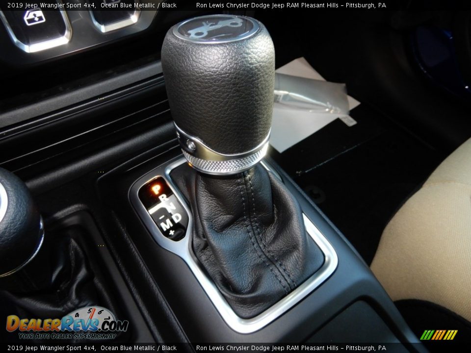 2019 Jeep Wrangler Sport 4x4 Ocean Blue Metallic / Black Photo #15