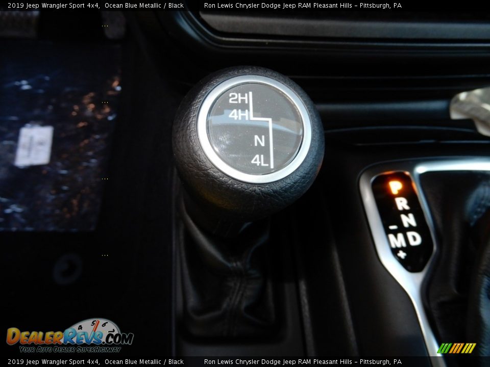 2019 Jeep Wrangler Sport 4x4 Ocean Blue Metallic / Black Photo #16