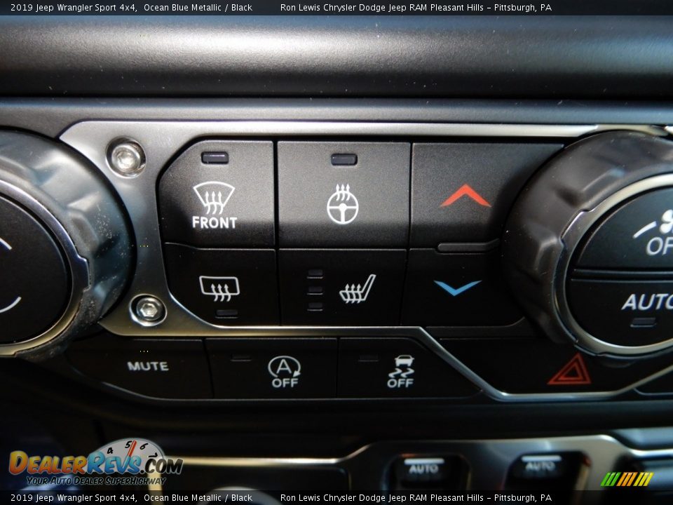 2019 Jeep Wrangler Sport 4x4 Ocean Blue Metallic / Black Photo #18