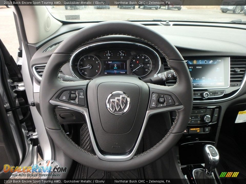 2019 Buick Encore Sport Touring AWD Steering Wheel Photo #18