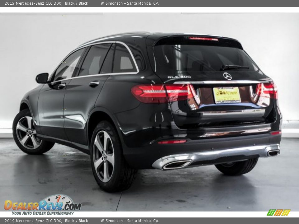 2019 Mercedes-Benz GLC 300 Black / Black Photo #2
