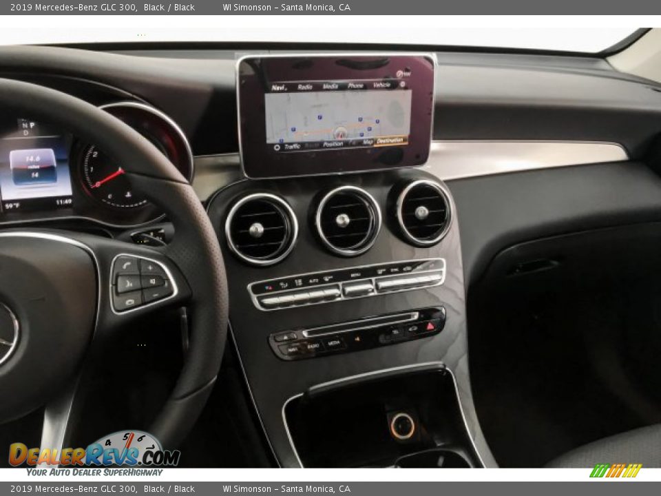2019 Mercedes-Benz GLC 300 Black / Black Photo #6
