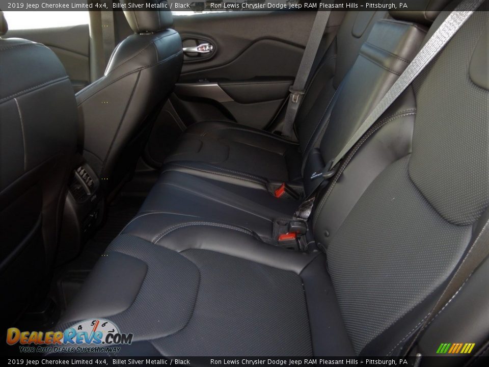 2019 Jeep Cherokee Limited 4x4 Billet Silver Metallic / Black Photo #12
