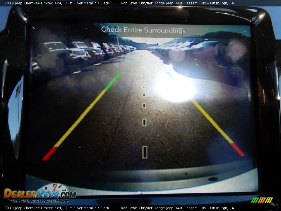 2019 Jeep Cherokee Limited 4x4 Billet Silver Metallic / Black Photo #19