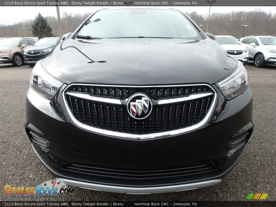 2019 Buick Encore Sport Touring AWD Ebony Twilight Metallic / Ebony Photo #2