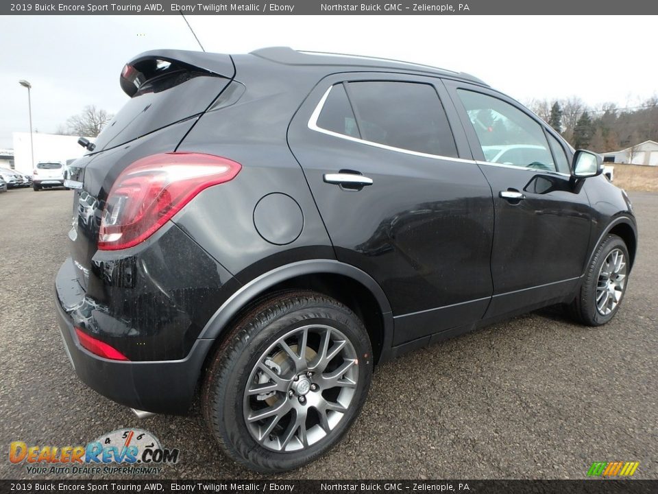 2019 Buick Encore Sport Touring AWD Ebony Twilight Metallic / Ebony Photo #5