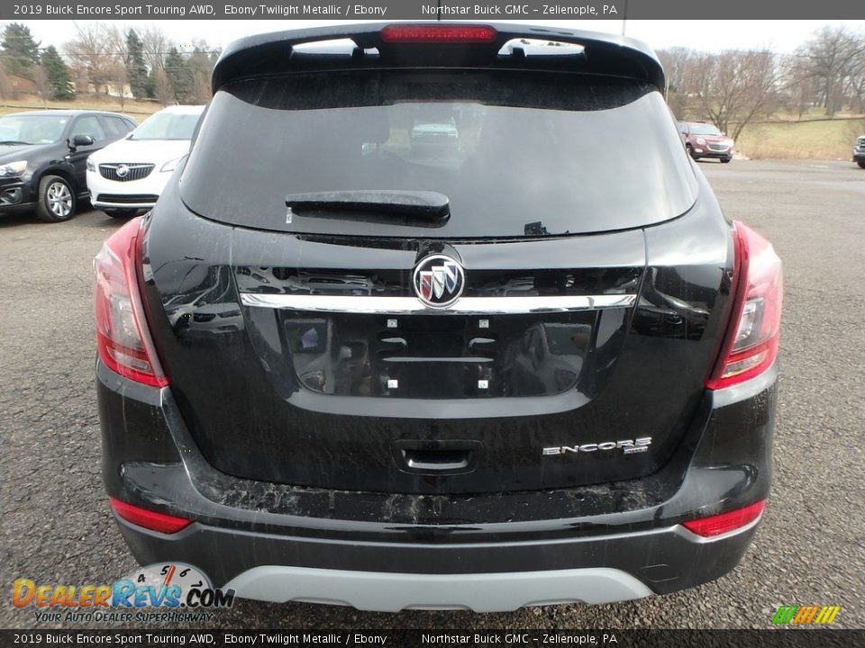 2019 Buick Encore Sport Touring AWD Ebony Twilight Metallic / Ebony Photo #6