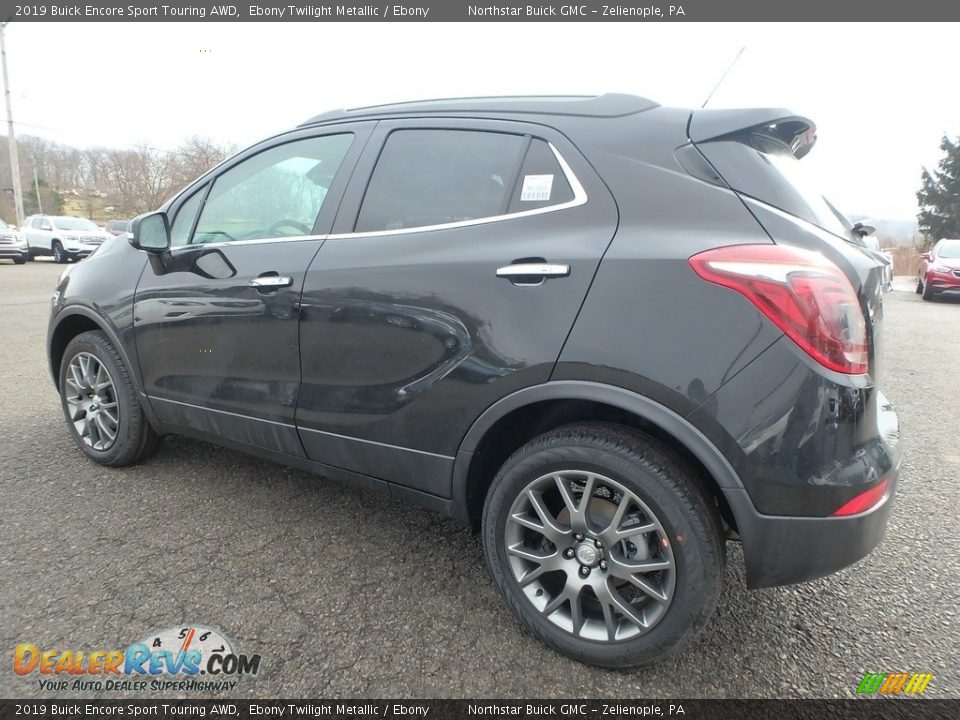 2019 Buick Encore Sport Touring AWD Ebony Twilight Metallic / Ebony Photo #8