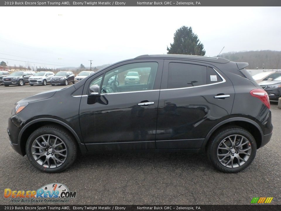 Ebony Twilight Metallic 2019 Buick Encore Sport Touring AWD Photo #9