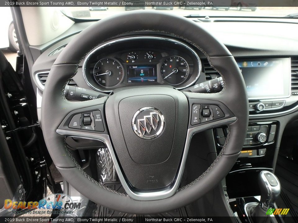 2019 Buick Encore Sport Touring AWD Steering Wheel Photo #18