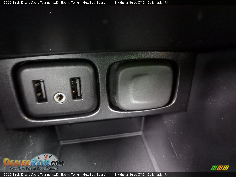 2019 Buick Encore Sport Touring AWD Ebony Twilight Metallic / Ebony Photo #19
