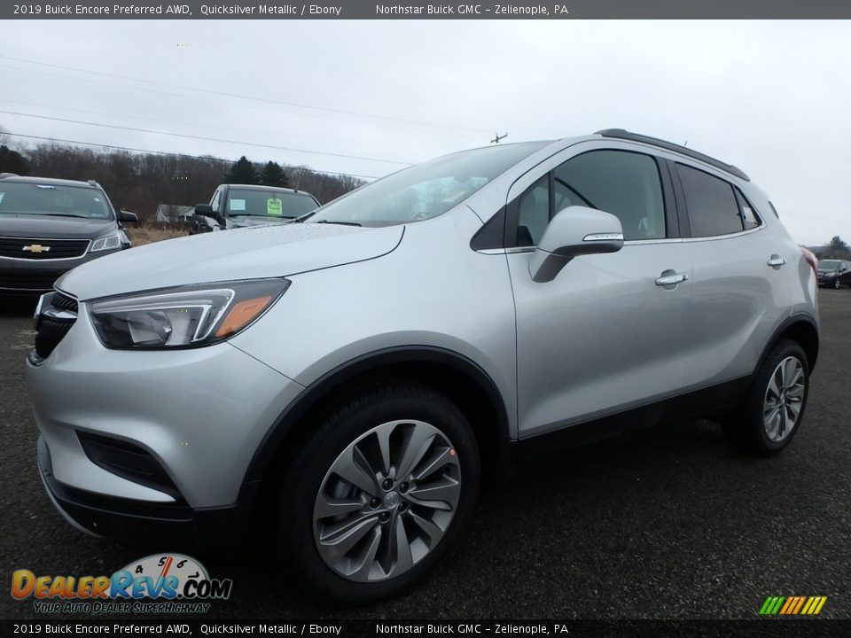 2019 Buick Encore Preferred AWD Quicksilver Metallic / Ebony Photo #1