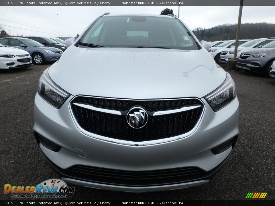 2019 Buick Encore Preferred AWD Quicksilver Metallic / Ebony Photo #2