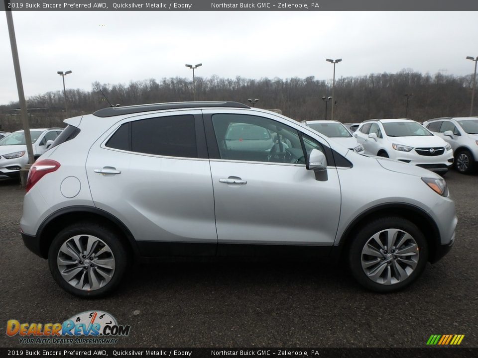 2019 Buick Encore Preferred AWD Quicksilver Metallic / Ebony Photo #4