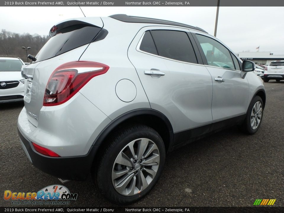 2019 Buick Encore Preferred AWD Quicksilver Metallic / Ebony Photo #5