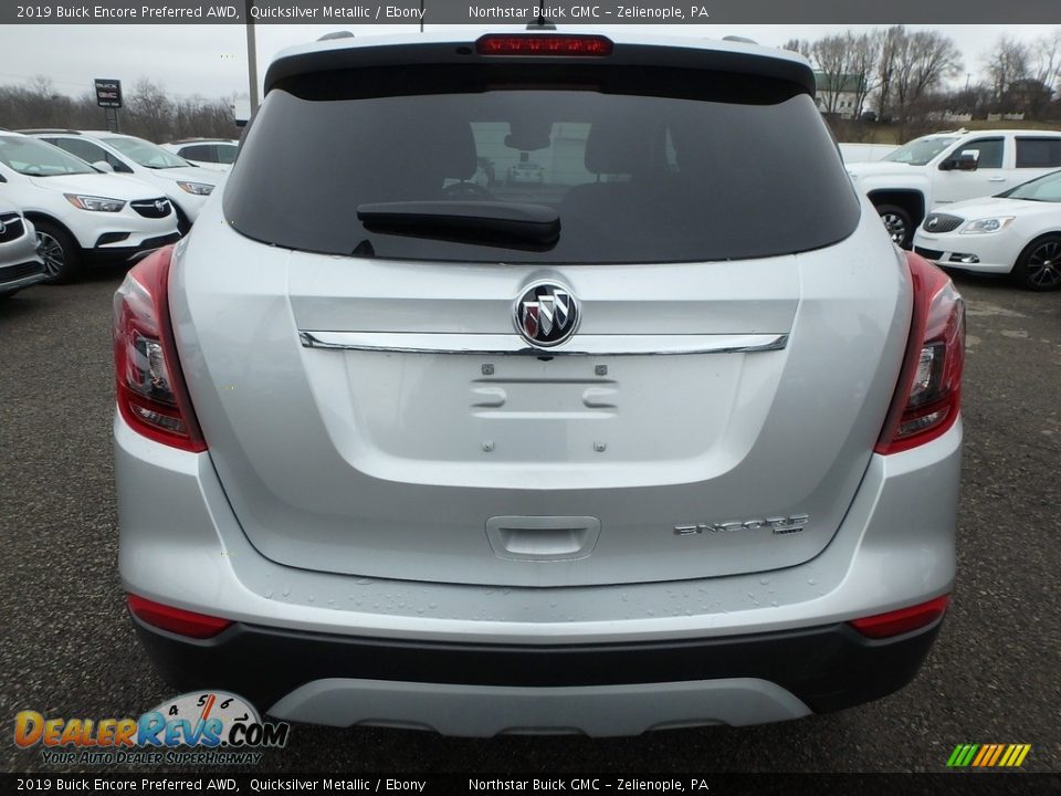 2019 Buick Encore Preferred AWD Quicksilver Metallic / Ebony Photo #6