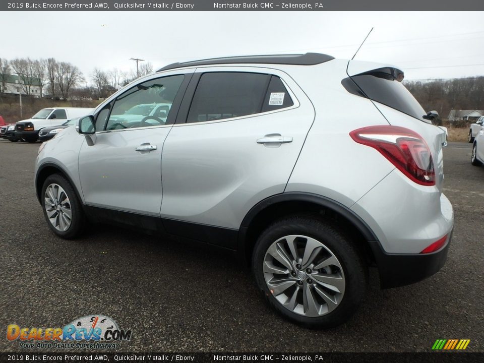 2019 Buick Encore Preferred AWD Quicksilver Metallic / Ebony Photo #8