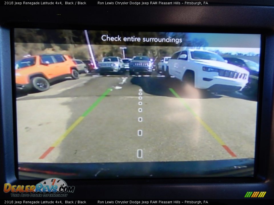2018 Jeep Renegade Latitude 4x4 Black / Black Photo #19