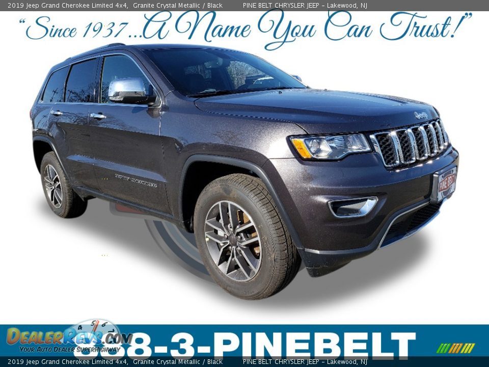 2019 Jeep Grand Cherokee Limited 4x4 Granite Crystal Metallic / Black Photo #1