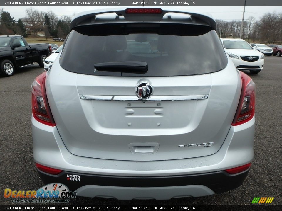 2019 Buick Encore Sport Touring AWD Quicksilver Metallic / Ebony Photo #6