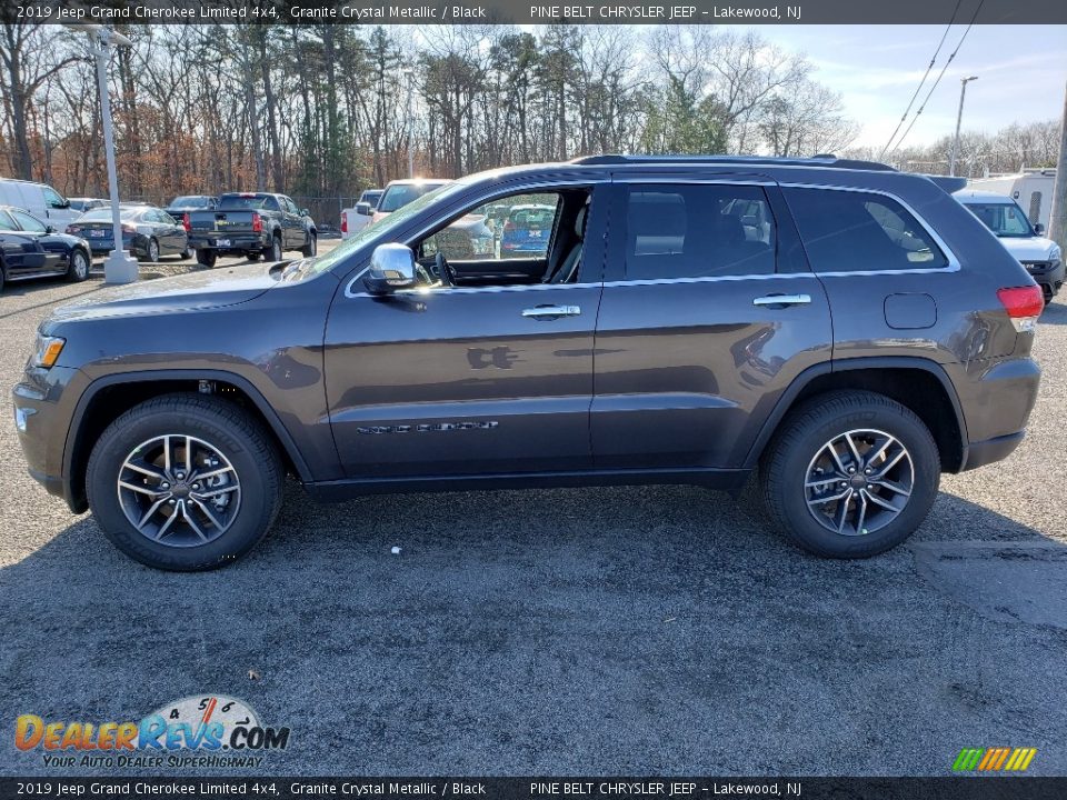 2019 Jeep Grand Cherokee Limited 4x4 Granite Crystal Metallic / Black Photo #3