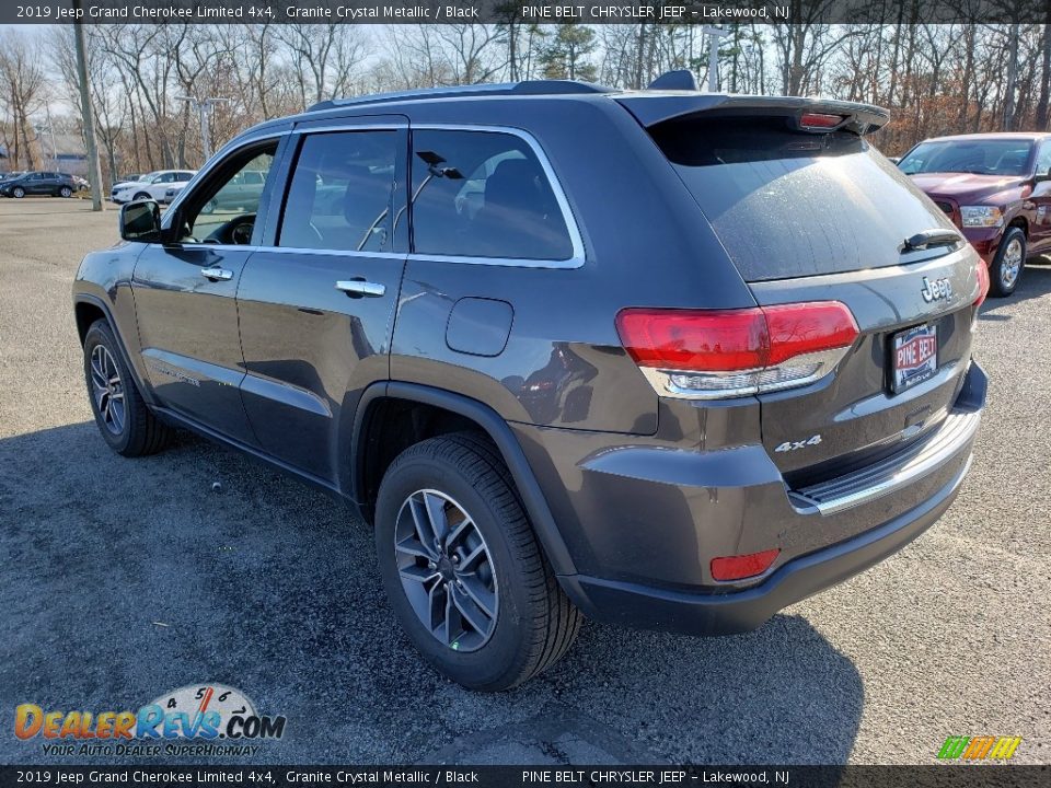 2019 Jeep Grand Cherokee Limited 4x4 Granite Crystal Metallic / Black Photo #4