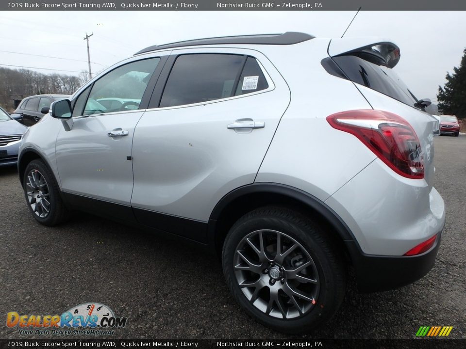 2019 Buick Encore Sport Touring AWD Quicksilver Metallic / Ebony Photo #8