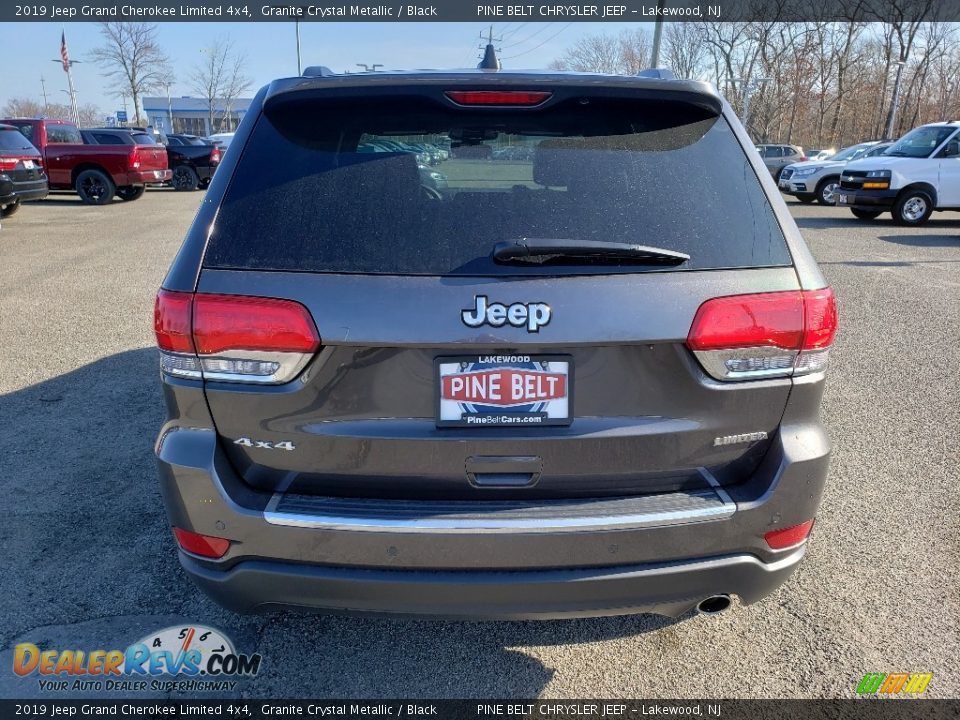 2019 Jeep Grand Cherokee Limited 4x4 Granite Crystal Metallic / Black Photo #5