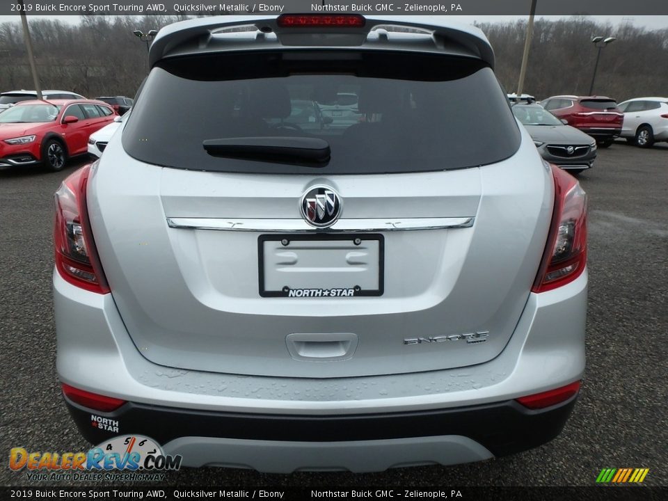 2019 Buick Encore Sport Touring AWD Quicksilver Metallic / Ebony Photo #6